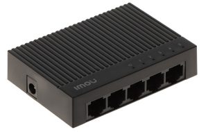 Switch cu 5 porturi 100 Mbps RJ45, Imou SF105C. Fiabilitate si performanță
