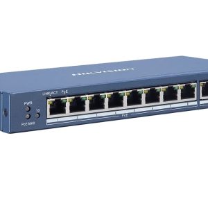 Switch cu 8 Porturi PoE Gigabit Hikvision