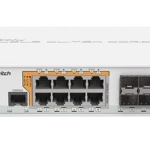 Switch cu 8 porturi Gigabit PoE+