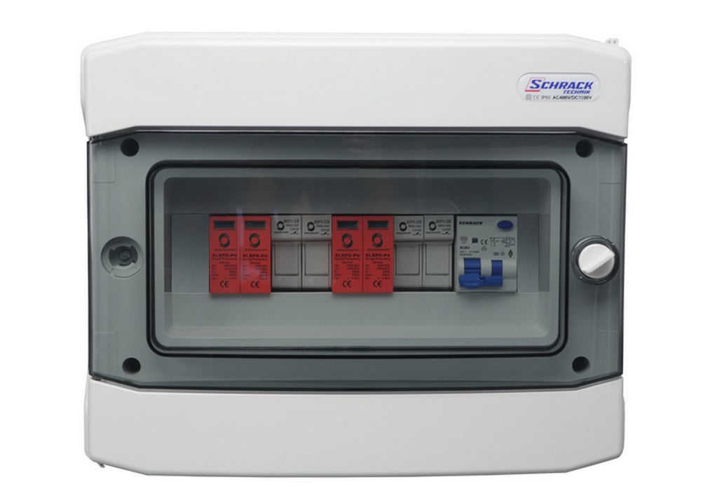 Tablou complet de protectii pentru sistem fotovoltaic 3 KW cu 2 stringuri monofazat. Fiabilitate si performanță 1 Tablou complet de protectii pentru sistem fotovoltaic 3 KW cu 2 stringuri monofazat