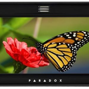Tastatura pentru sisteme de alarma Paradox EVO, MG, SP, Touch Screen color 5", negru, TM50, 8 iesiri PGM, TM50. Fiabilitate si performanță – ofertă, preț și specificații