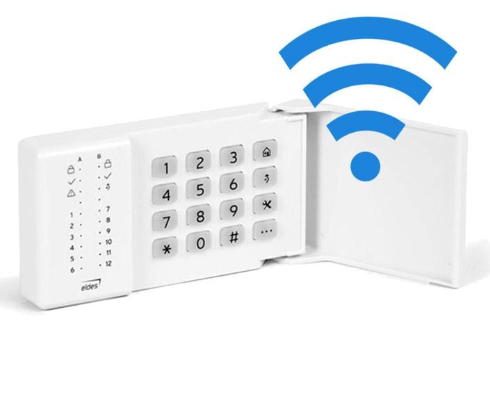 Tastatura wireless Eldes pentru Esim364/Esim384 sau EPIR3 EWKB4. Fiabilitate si performanță 1 Tastatura wireless Eldes pentru Esim364/Esim384 sau EPIR3 EWKB4