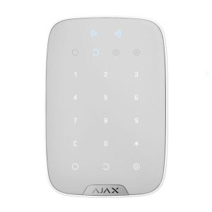 Tastatura wireless alba pentru sistem de alarma