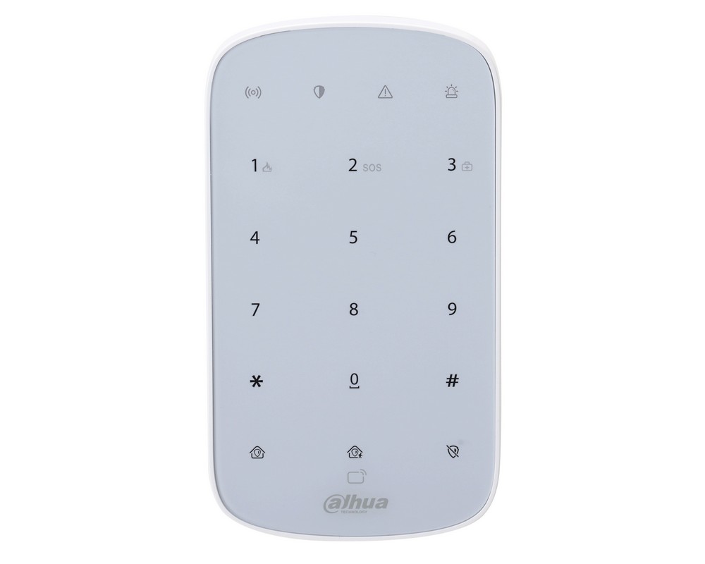Tastatura wireless, cititor card mifare 13.56 Mhz, taste iluminate, Dahua, ARK30T-W2(868). Fiabilitate si performanță 1 Tastatura wireless