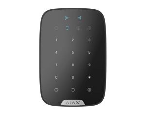 Tastatura Wireless AJAX KeyPad Plus - Fiabilitate și Performanță 1 Tastatura wireless neagra pentru sistem de alarma, taste touch iluminate, AJAX KEYPAD PLUS BL. Fiabilitate si performanță
