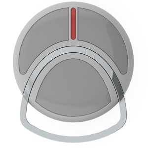 Telecomanda cu 3 butoane pentru automatizari