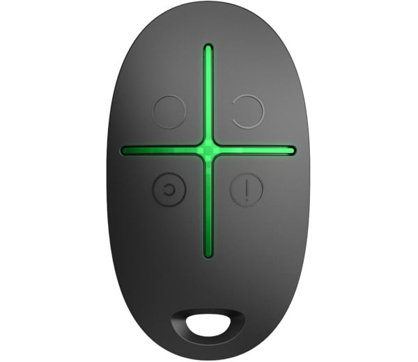 Telecomanda pentru sistem de alarma Ajax, Neagra, SPACECONTROL BL. Fiabilitate si performanță 1 Telecomanda pentru sistem de alarma Ajax