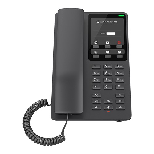 Telefon VoIP Wi-Fi Grandstream GHP621W, 2 linii, 2 conturi SIP, conferinta vocala 3 cai, negru. Fiabilitate si performanță 1 Telefon VoIP Wi-Fi Grandstream GHP621W