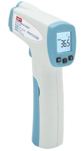 Termometru cu Infraroșu Fără Atingere SAFER UT305H 1 Termometru cu infrarosu fara atingere SAFER scanare 5-10cm UT305H. Fiabilitate si performanță