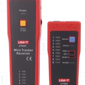 Tester de continuitate cablu de retea sau telefonic UNI-T UT682