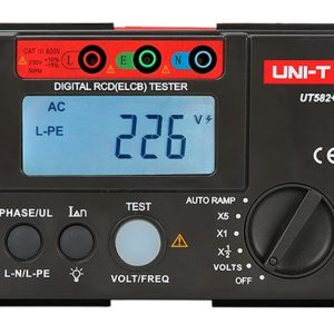 Tester pentru intrerupatoare automate RCD UNI-T UT582+
