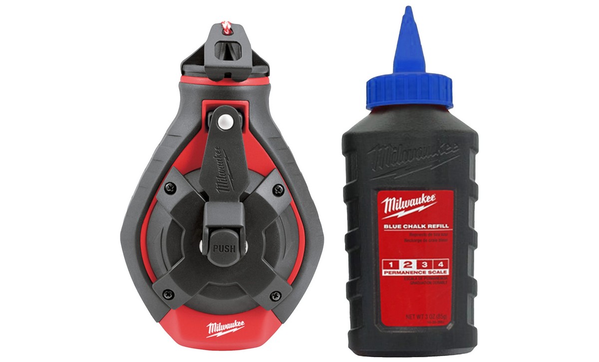 Trasor cu sfoara Milwaukee si rezerva albastra, latime 1.5mm, lungime 30m, sistem angrenaje planetare, raport viteza 6:1, 4932493815. Fiabilitate si performanță 1 Trasor cu sfoara Milwaukee si rezerva albastra