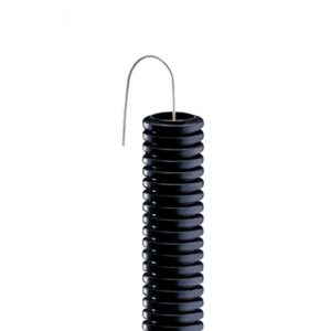 Tub copex Gewiss flexibil de culoare neagra cu sonda