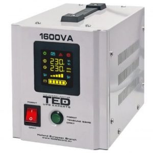UPS de 1050W 1600VA cu unda sinusoidala pura