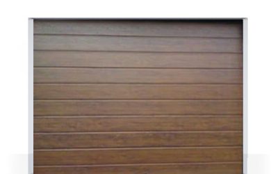 Usa de garaj sectionala NUC (Stejar Inchis) 2500X2200 – Fiabilitate si performanță