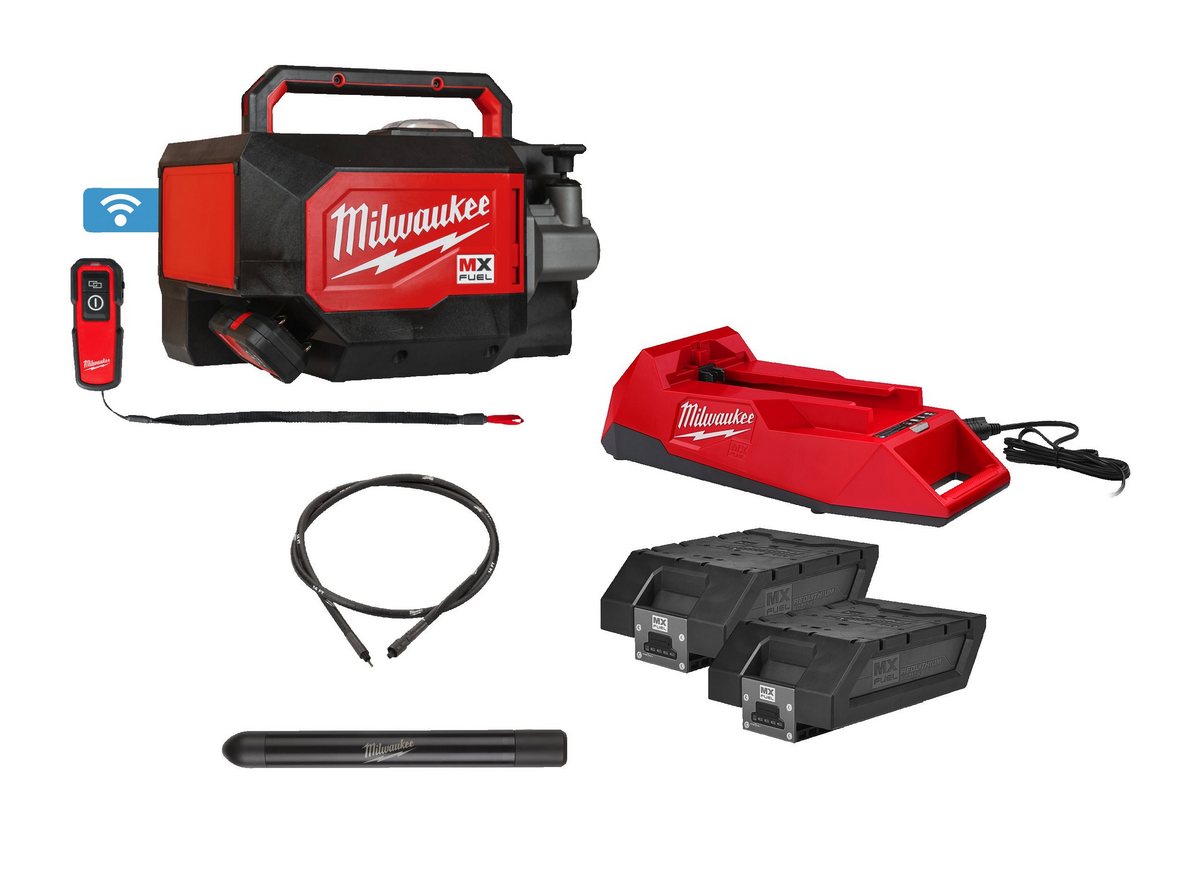 Vibrator de beton Milwaukee MXF CVBCKIT-602 cu servieta, lungime lance 6.4m, 11.200 vibratii/min, ONE KEY, 4933479610. Fiabilitate si performanță 1 Vibrator de beton Milwaukee MXF CVBCKIT-602 cu servieta