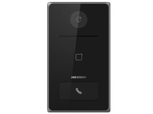 Videointerfon FULL HD, Hikvision DS-KV6133-WME1, 2 MP, IR 2.5m, Wi-Fi 2.4GHz, PoE, montare la suprafata, IP65. Fiabilitate si performanță 1 Videointerfon FULL HD