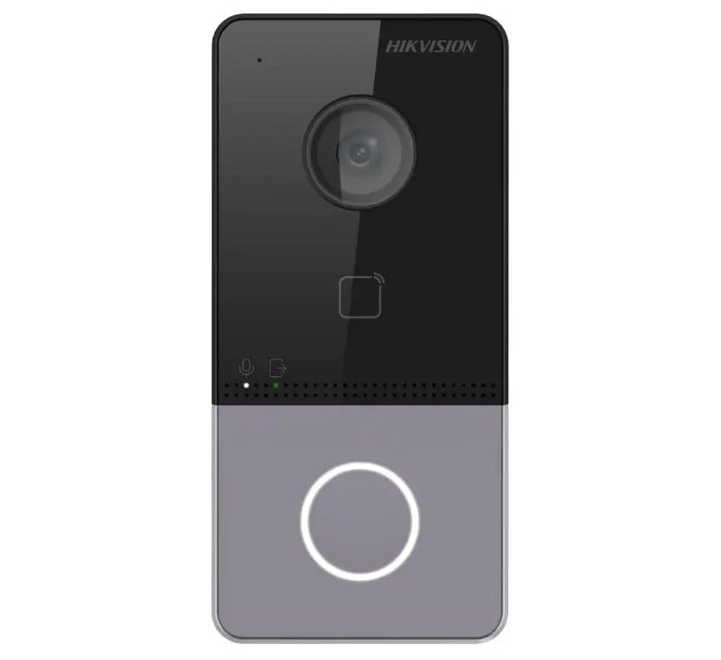 Videointerfon IP, Wi-Fi / LAN / PoE, cu control acces, Hikvision DS-KV6113-WPE1(C). Fiabilitate si performanță 1 Videointerfon IP