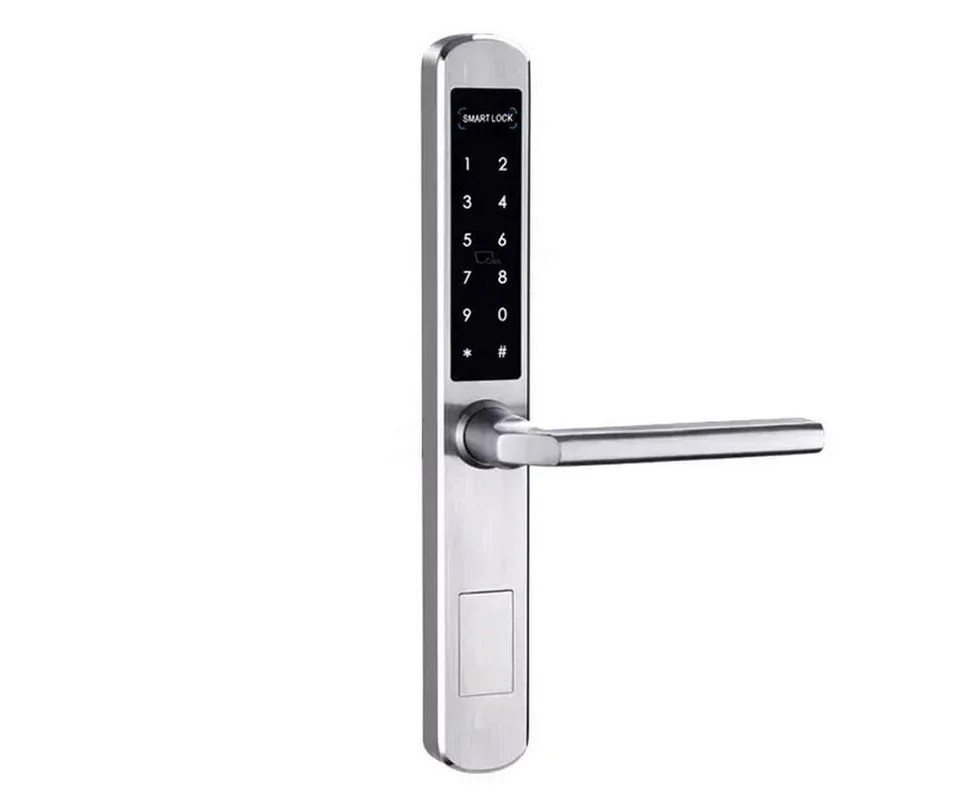 Yala inteligenta cu PIN, aplicatie Tuya, card, Wi-Fi 2.4GHz, Bluetooth, IP62, pentru stanga, Secukey D290-L. Fiabilitate si performanță 1 Yala inteligenta cu PIN