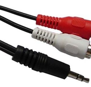 Cablu audio 5M Jack 3.5 Tata la 2 RCA Tata Stereo