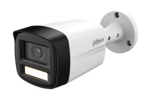 Camera supraveghere HDCVI Dahua HAC-HFW1509TLM-A-LED-0360B-S3, 5MP, 3.6mm, Full Color, LED alb 40m, Microfon, IP67. Fiabilitate si performanță
