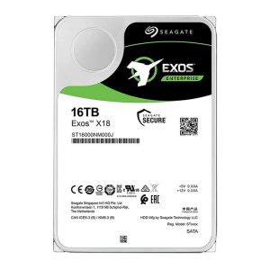 Hard Disk 16 TB Seagate Exos X18 ST16000NM000J, 7200 RPM, 256 cache. Fiabilitate si performanță