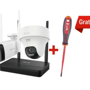 Kit supraveghere IP wireless 2 camere