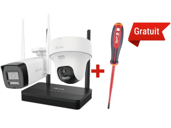 Kit supraveghere IP wireless 2 camere