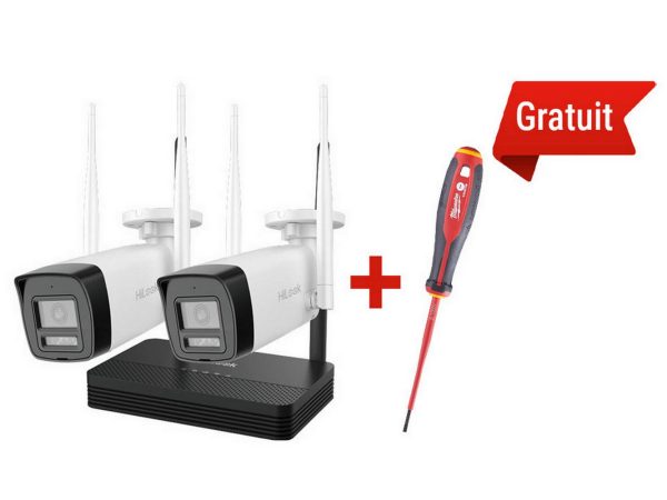 Kit supraveghere IP wireless 2 camere