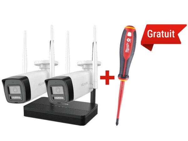 Kit supraveghere IP wireless 2 camere