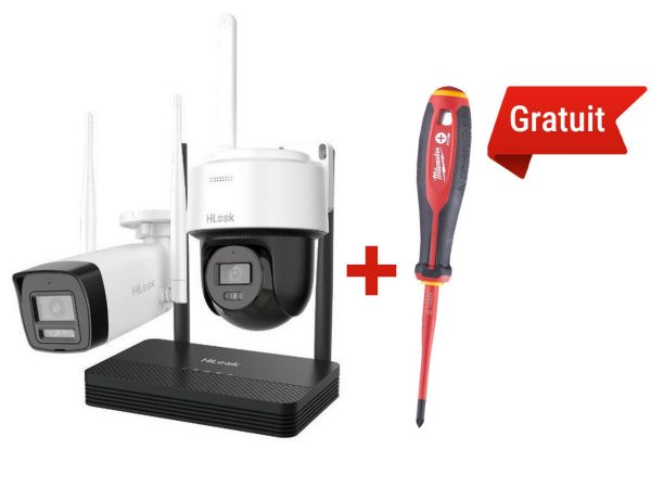 Kit supraveghere IP wireless 2 camere