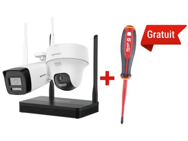 Kit supraveghere IP wireless 2 camere
