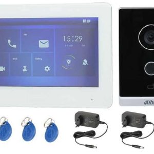 Kit videointerfon IP cu post extern wireless