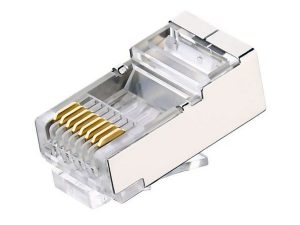 Mufa RJ45 Ugreen NW111 - Fiabilitate și Performanță 1 Mufa RJ45 pentru cablu UTP, Cat6, tata, Ugreen NW111. Fiabilitate si performanță