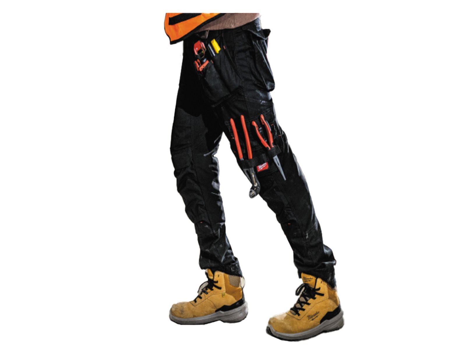 Pantaloni de lucru Milwaukee FREEFLEX Mobility, marimea 56, negru, 4932498196. Fiabilitate si performanță 1 Pantaloni de lucru Milwaukee FREEFLEX Mobility