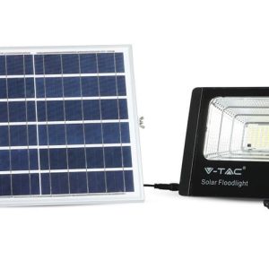 Reflector LED cu panou solar