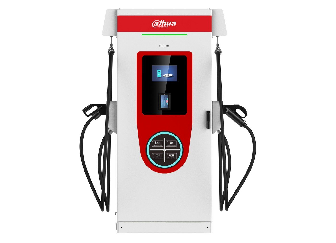 Statie de incarcare auto Dahua ICS-D0240-D161E-T, trifazata, 240kW, 300A, RFID si cod QR, cablu 5m, IP54. Fiabilitate si performanță 1 Statie de incarcare auto Dahua ICS-D0240-D161E-T
